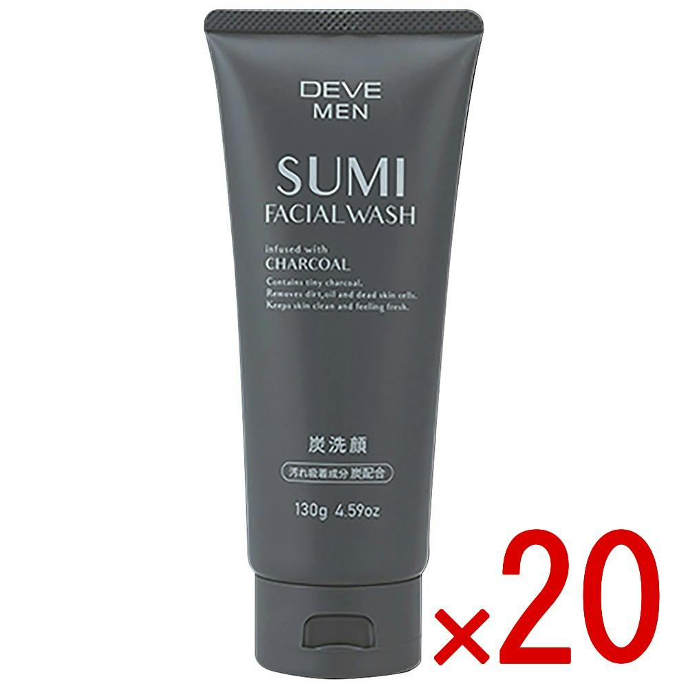 20点まとめ買い】ディブ メン 炭 洗顔フォーム × 20点 熊野油脂 汚れ