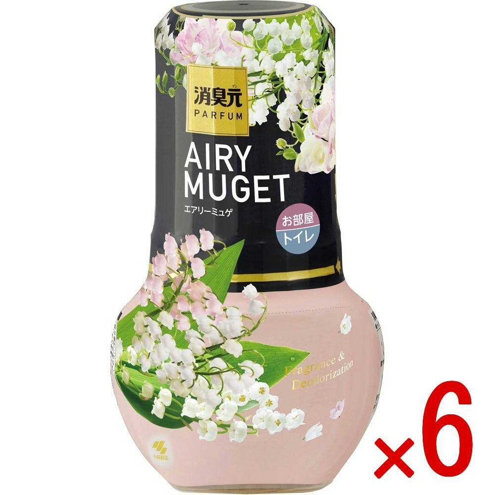 6点まとめ買い】消臭元 パルファム エアリーミュゲ × 6点 小林製薬
