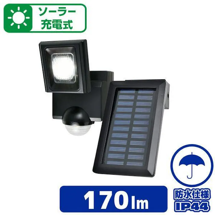 箱痛みのアウトレット品 ELPA ソーラーセンサーライト ESL-N111SL 1958-3 分離 人感センサーライト 強力 防犯ライト ガレージ 4901087216581