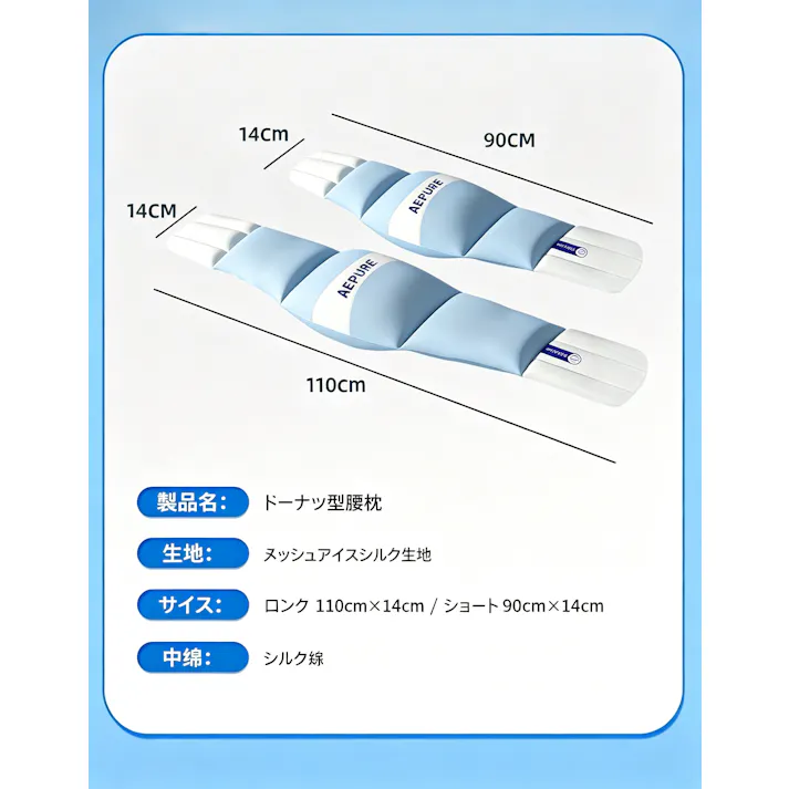 腰サポート枕 腰当てクッション 睡眠用腰枕 骨盤サポート 多機能腰クッション