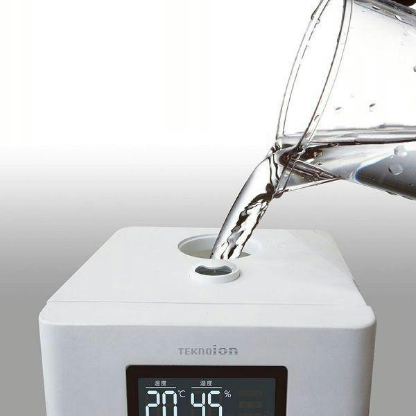 加湿器 ハイブリッド加湿器 4L 卓上 上部給水 空気清浄機 消臭 除菌 大