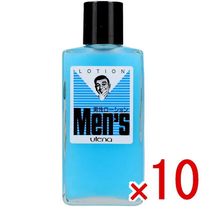 【10点まとめ買い】ウテナ男性ローション 150ML × 10点 ウテナ ひげそりあと 入浴・洗顔後の あれやすいお肌にうるおいをあたえるしっとりタイプの化粧水 【送料込み】