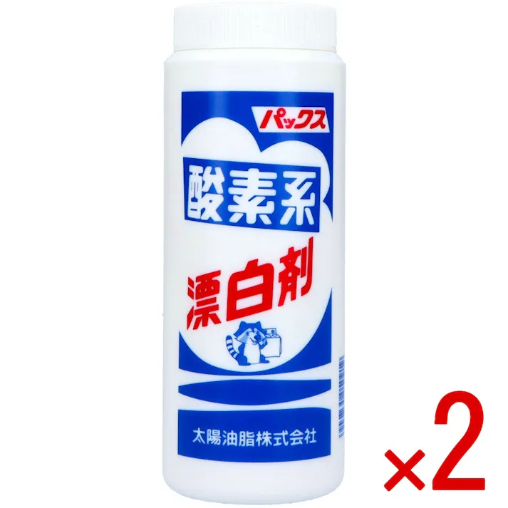 【2点まとめ買い】パックス 酸素系漂白剤 430g × 2点 太陽油脂 においも黄ばみもすっきり 【送料込み】