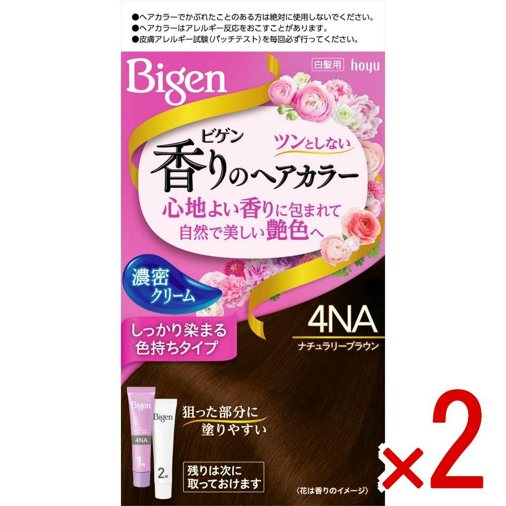 2点まとめ買い】ビゲン 香りのヘアカラー クリーム 4NA ナチュラリー