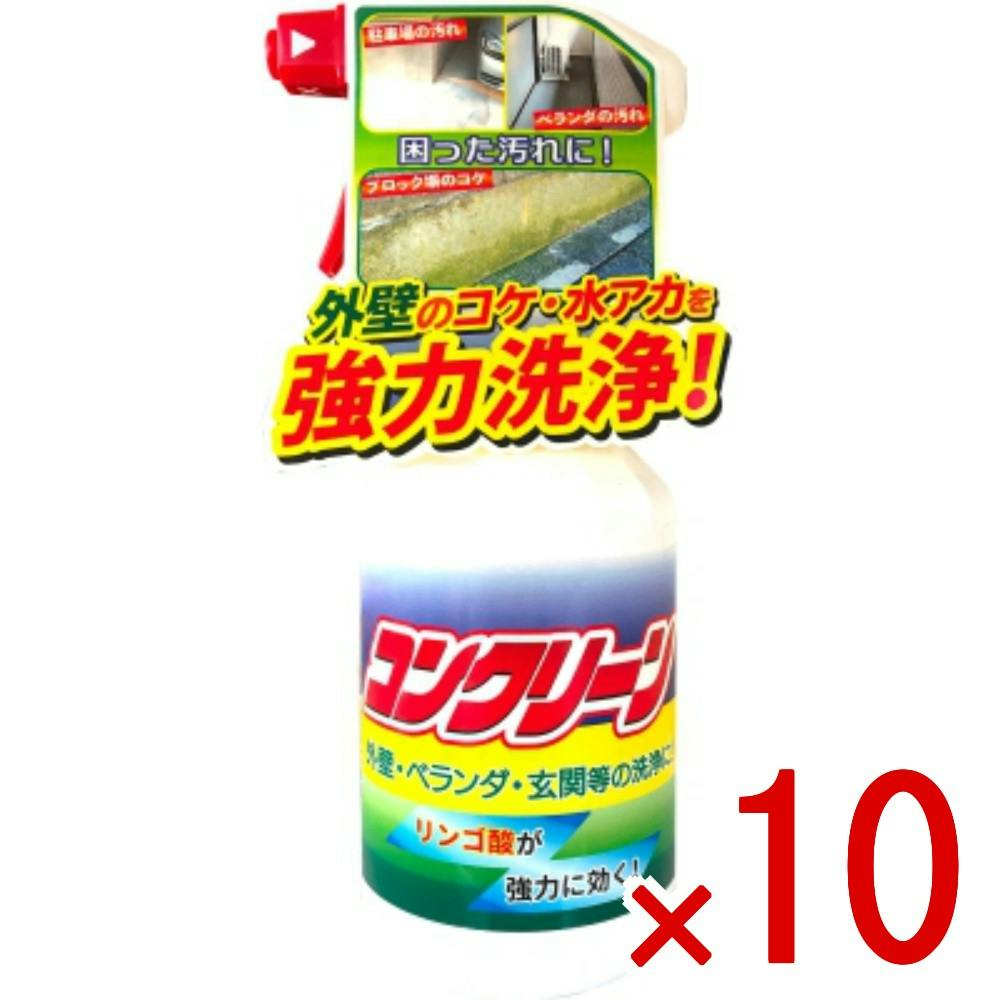 10点まとめ買い】Tipos コンクリーン 500ml × 10点 友和 外壁のコケ