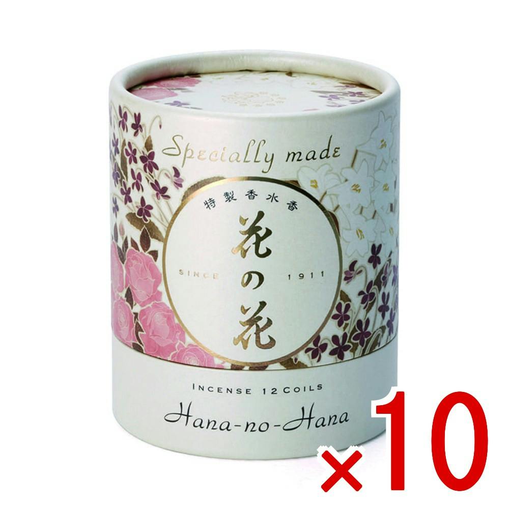 10点まとめ買い】特製 花の花 3種入 うず巻12巻入 × 10点 日本香堂 3
