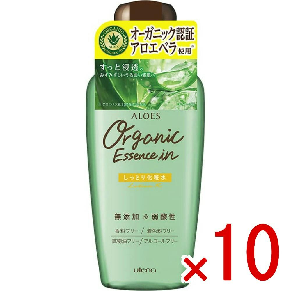 10点まとめ買い】アロエス しっとり化粧水 × 10点 ウテナ シンプルに