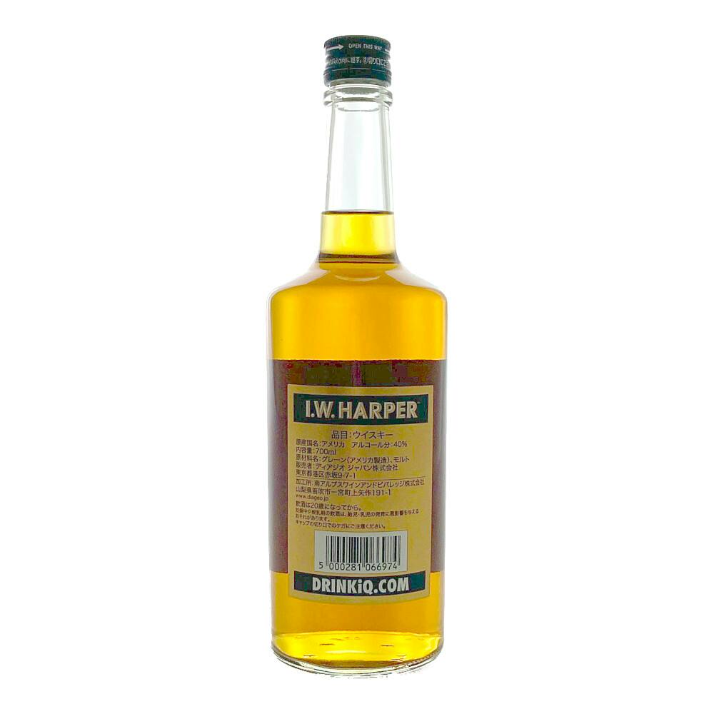 楽天市場】ハーパー 700ml 40度 正規品 iwハーパー I.W.Harper