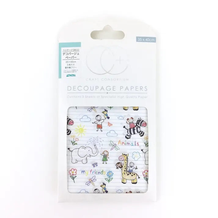 ヘリテージ DECO デコパージュペーパー 161キッズフレンド
