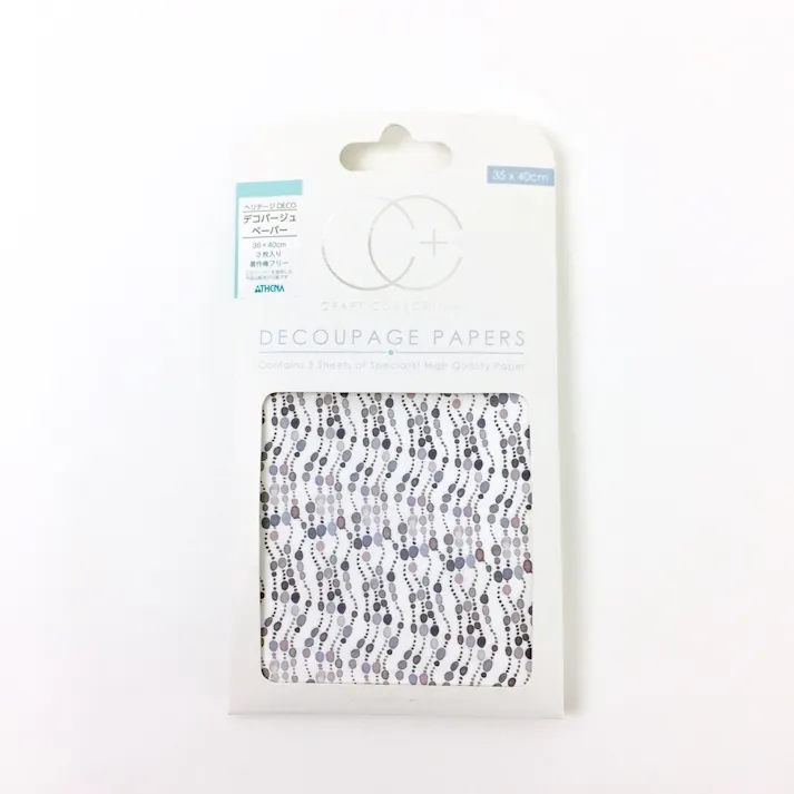 ヘリテージ DECO デコパージュペーパー 199ナチュラルPチェイン