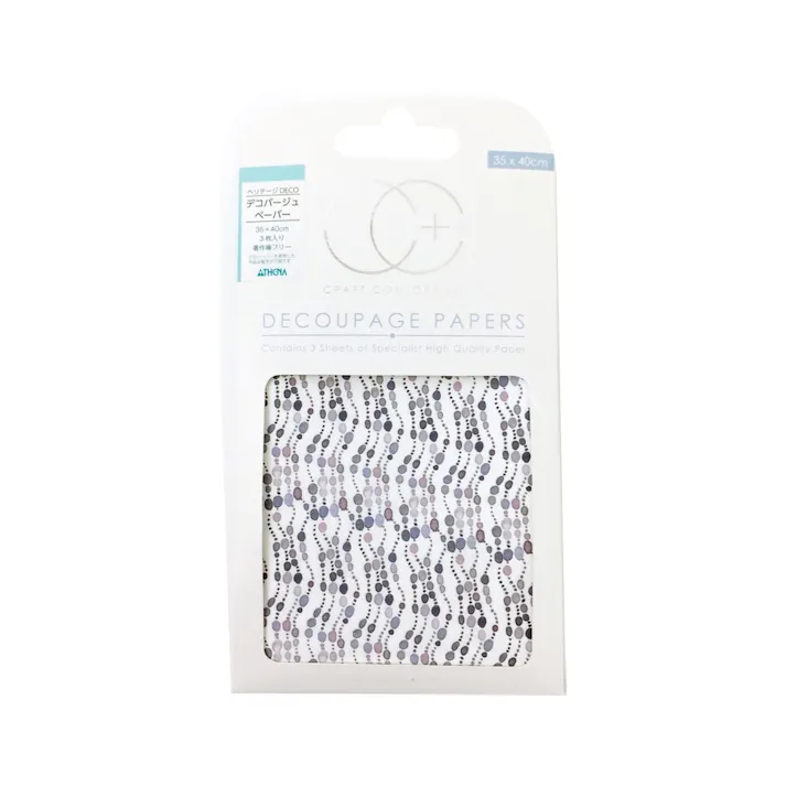 ヘリテージ DECO デコパージュペーパー 199ナチュラルPチェイン