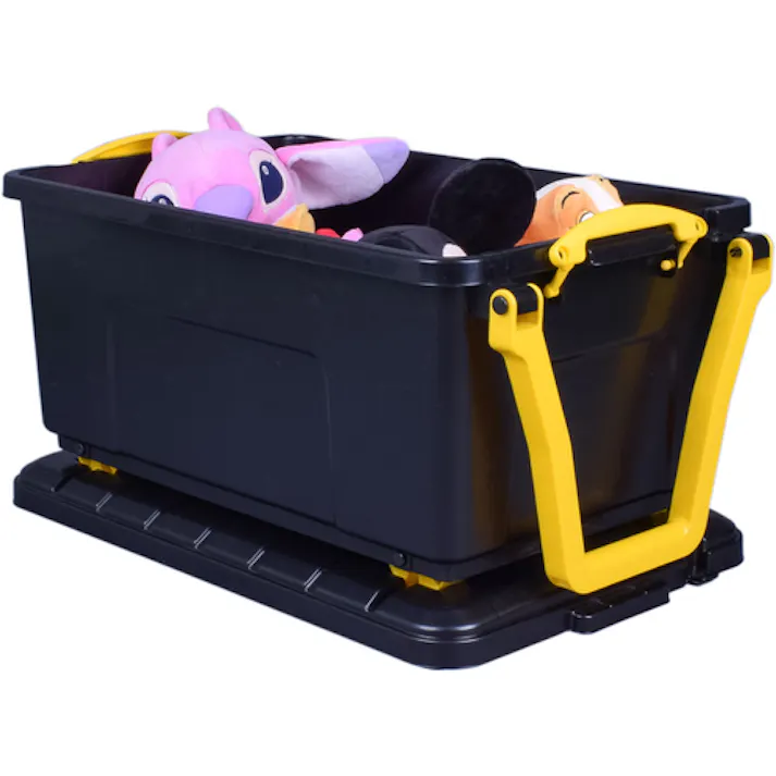 【CAINZ-DASH】Really Usefull Pr 18L Really Useful Wheeled Trunk ブラック 16-WHTR-STRBK【別送品】