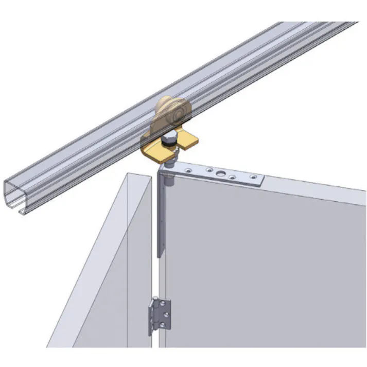 【CAINZ-DASH】HELM HELLAS社 ニコ 23号ドアハンガー用 ベアリング単車 折畳扉用 23HE-2WHB-F【別送品】