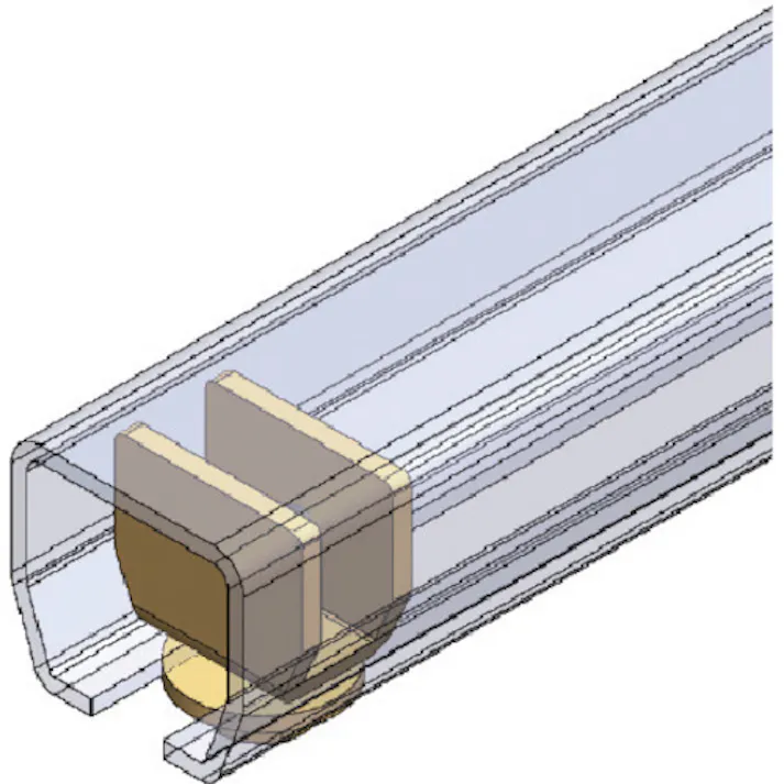 【CAINZ-DASH】HELM HELLAS社 ニコ 24号ドアハンガー用 ストッパー 24HE-SSP【別送品】
