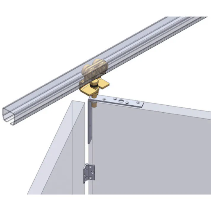 【CAINZ-DASH】HELM HELLAS社 ニコ 25号ドアハンガー用 ベアリング複車 折畳扉用 25HE-4WHAB-F【別送品】