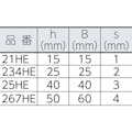 【CAINZ-DASH】ＨＥＬＭ　ＨＥＬＬＡＳ社 ニコ　２１号ガイドレール　３６４０ｍｍ 21HE-G3640【別送品】
