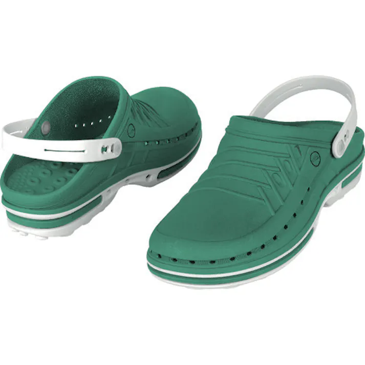【CAINZ-DASH】Walkemore社 CLOG グリーン 26.0~27.0 オートクレーブ対応134℃ 10004368-4142【別送品】