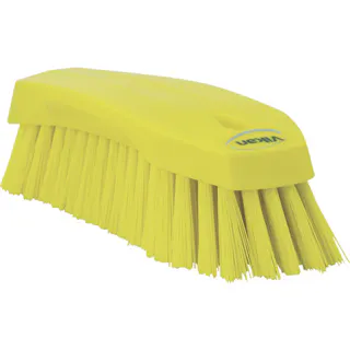 【CAINZ-DASH】キョーワクリーン ハンドブラシ 3890 イエロー HACCP対応 ハードタイプ 38906【別送品】