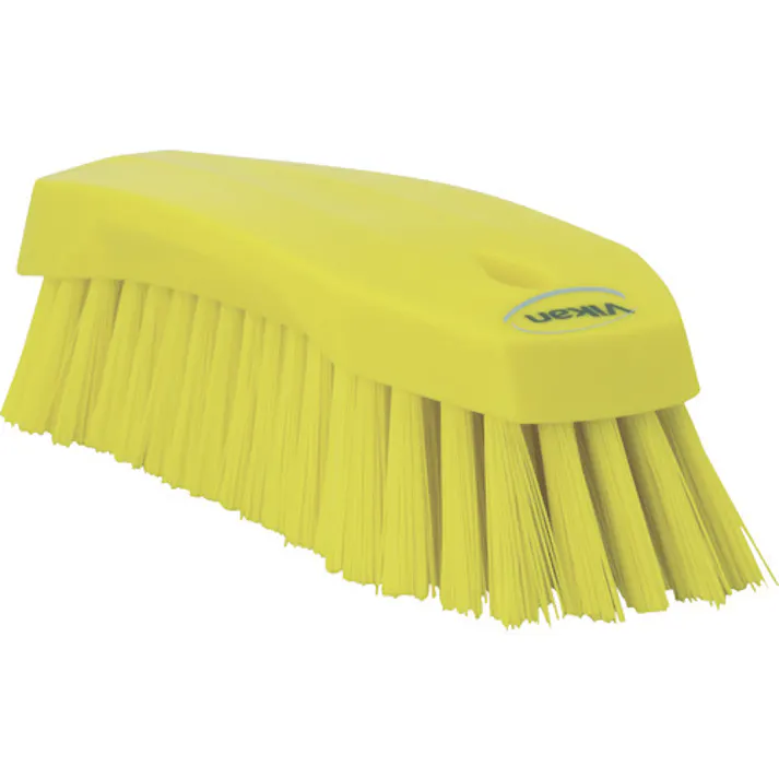 【CAINZ-DASH】キョーワクリーン ハンドブラシ 3890 イエロー HACCP対応 ハードタイプ 38906【別送品】