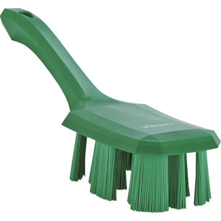 【CAINZ-DASH】キョーワクリーン ハンドブラシ UST ショートハンドルブラシ 4179 グリーン HACCP対応 ハードタイプ 41792【別送品】