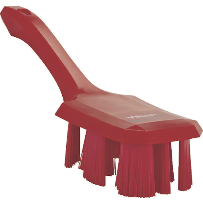 【CAINZ-DASH】キョーワクリーン ハンドブラシ UST ショートハンドルブラシ 4179 レッド HACCP対応 ハードタイプ 41794【別送品】