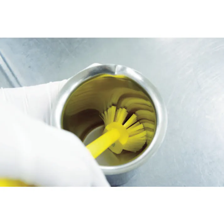 【CAINZ-DASH】キョーワクリーン ハンドブラシ ディッシュブラシ 4237 イエロー HACCP対応 ソフトタイプ 42376【別送品】