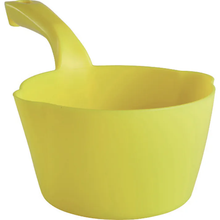 【CAINZ-DASH】キョーワクリーン スコップ ラウンドスコップ 5681 イエロー HACCP対応 PP 56816【別送品】