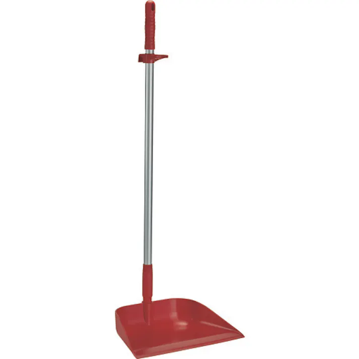 【CAINZ-DASH】キョーワクリーン チリトリ スタンドダストパン 5662 レッド HACCP対応 PP 56624【別送品】