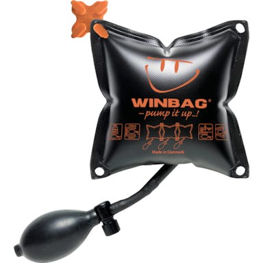 【CAINZ-DASH】Ｄｉｓｓｉｎｇ社 エアジャッキ　ＷＩＮＢＡＧ　ＭＩＮＩ　最大能力７０ｋｇ 17596【別送品】