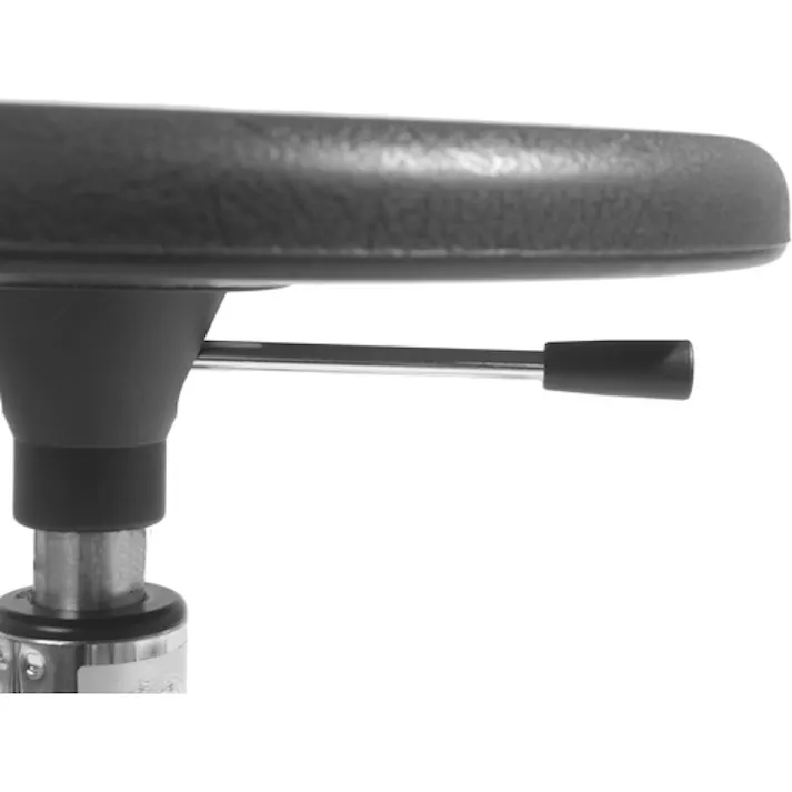 【CAINZ-DASH】Global Stole社 SIGMA 480RS フットリング付き作業チェア スチール製ベース 座高37~50cm 11300110000【別送品】