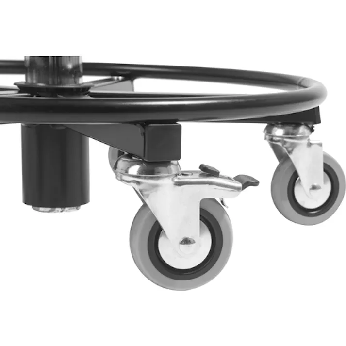 【CAINZ-DASH】Global Stole社 SIGMA 480RS フットリング付き作業チェア スチール製ベース 座高37~50cm 11300110000【別送品】