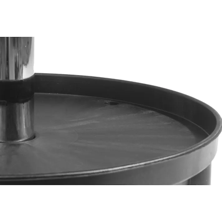 【CAINZ-DASH】Global Stole社 SIGMA 400P 工具トレー付作業チェア 樹脂製ベース 座高37~50cm 2030013000【別送品】