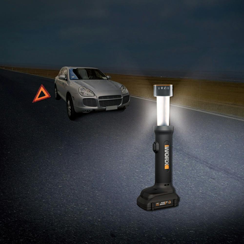 WORX 充電式 マルチLEDライト WX027L.9 本体のみ【別送品】 | 作業工具