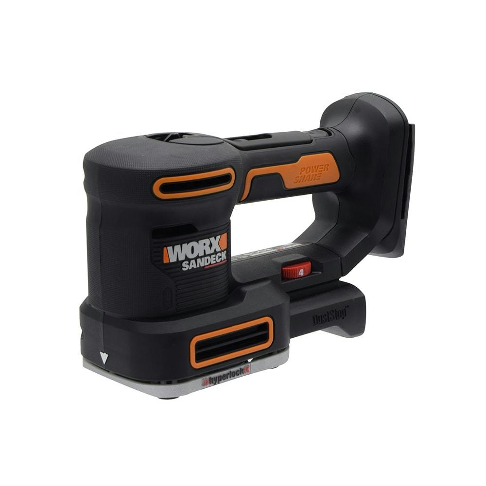 WORX 充電式 マルチサンダー SANDECK WX820L.9 本体のみ【別送品 