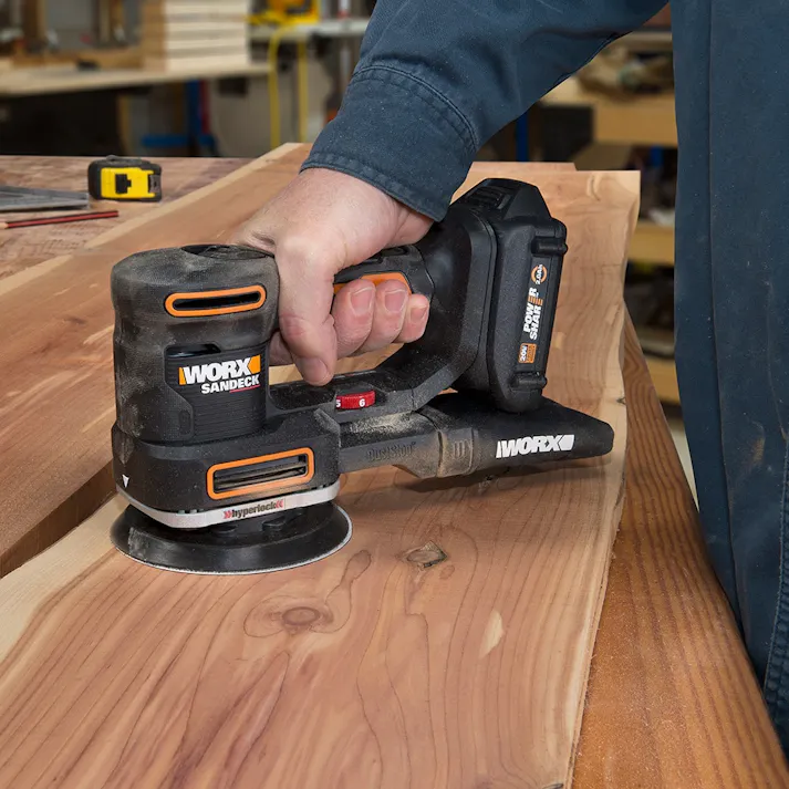 WORX 充電式 マルチサンダー SANDECK WX820L.9 本体のみ【別送品】