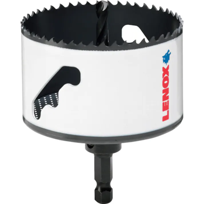 【CAINZ-DASH】LENOX社 スピードスロット 軸付 バイメタルホールソー 73mm 5121037【別送品】