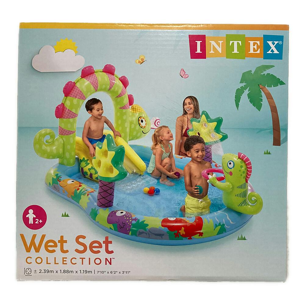 リアルイグアナ レイアウト用品 Bunny's 約50cm インテックス INTEX フレンドリーイグアナ プレイセンター U