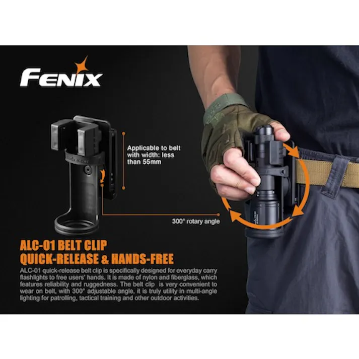 【CAINZ-DASH】FENIX社 【売切廃番】充電式LEDヘッドライト(LED)用オプション ベルト用ホルダー ALC01【別送品】