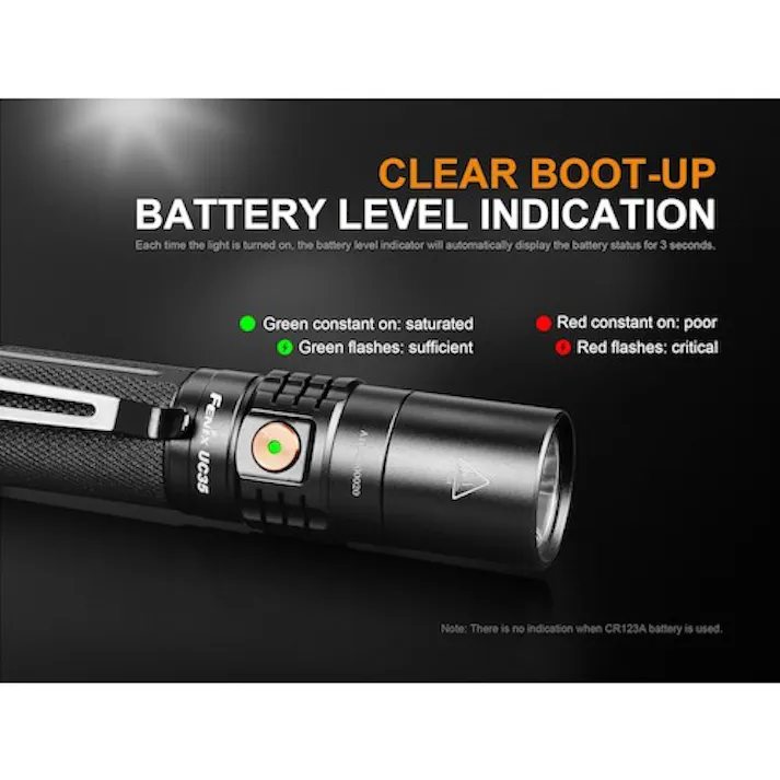 【CAINZ-DASH】FENIX社 充電式LEDライト UC35V2.0 UC35V2.0【別送品】