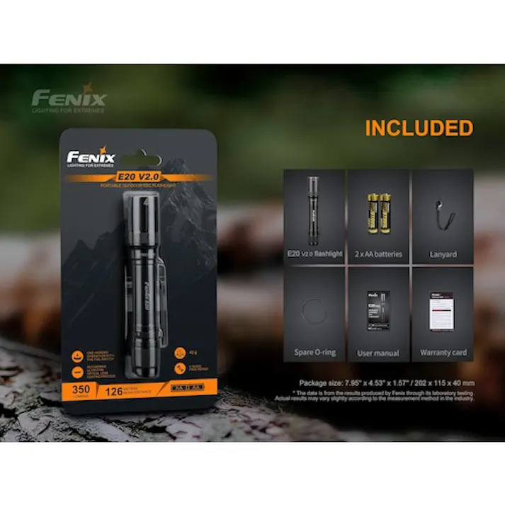 【CAINZ-DASH】FENIX社 LEDライト E20V2 E20 V2【別送品】