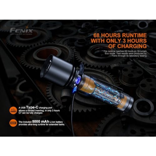 CAINZ-DASH】FENIX社 充電式LEDライト C7 C7【別送品