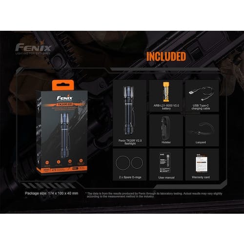 CAINZ-DASH】FENIX社 充電式LEDライト TK20RV20