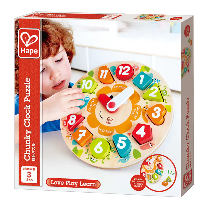 HAPE 時計パズル