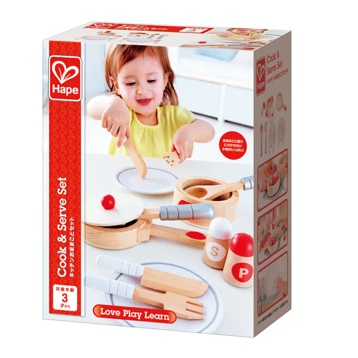 HAPE キッチンおままごとセット