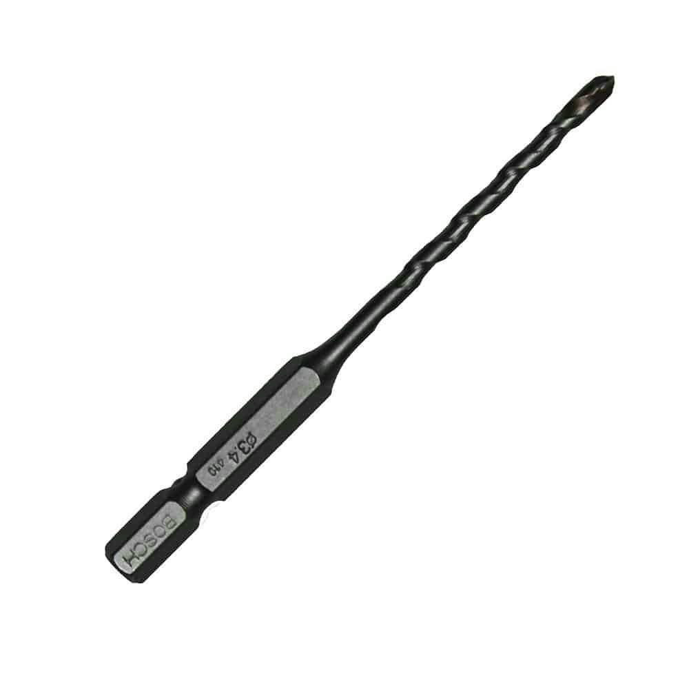 BOSCH 磁器タイル用ドリルビット 3.4mm×90mm TD034090 コンクリートドリルパーツ BOSCH 磁器タイル用ドリルビット 3.4mm×90mm TD034090 コンクリートドリルパーツ