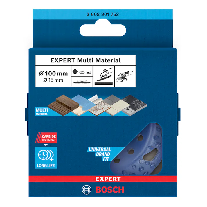BOSCH 超硬カップホイール 100mm ベント 粗目