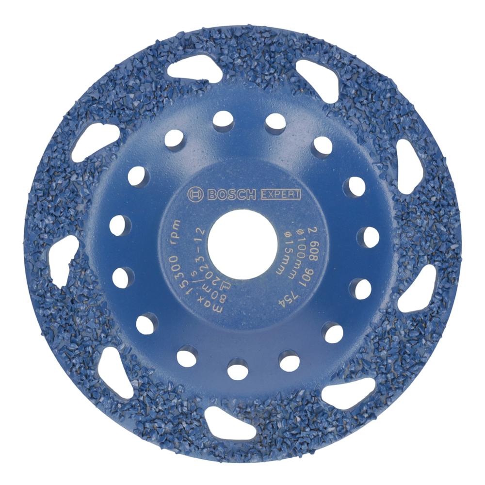 BOSCH 超硬カップホイール 100mm ベント 中目