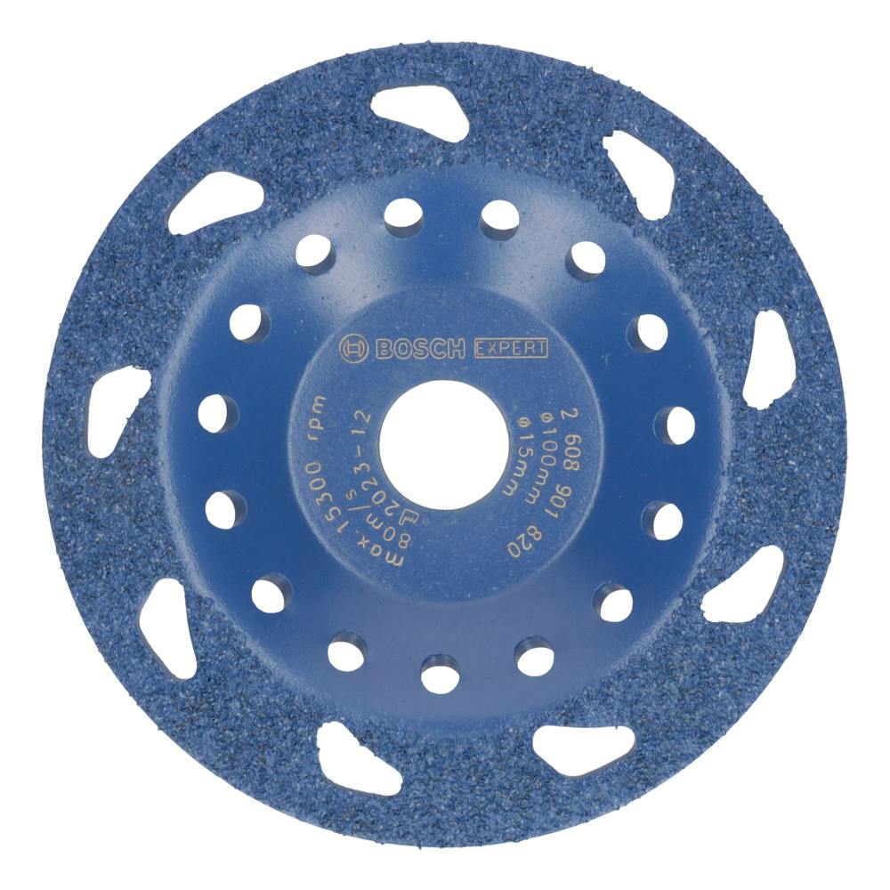 BOSCH 超硬カップホイール 100mm ベント 細目