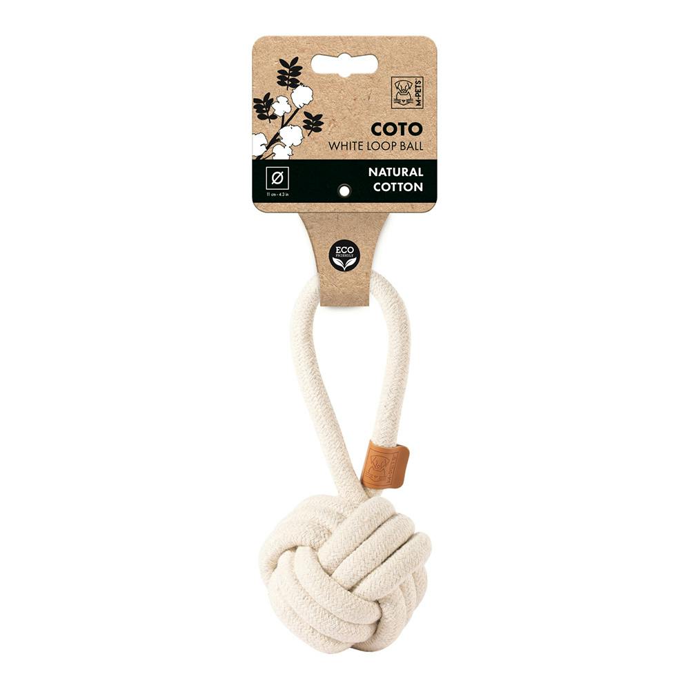 COTO ループボール ホワイト 11cm