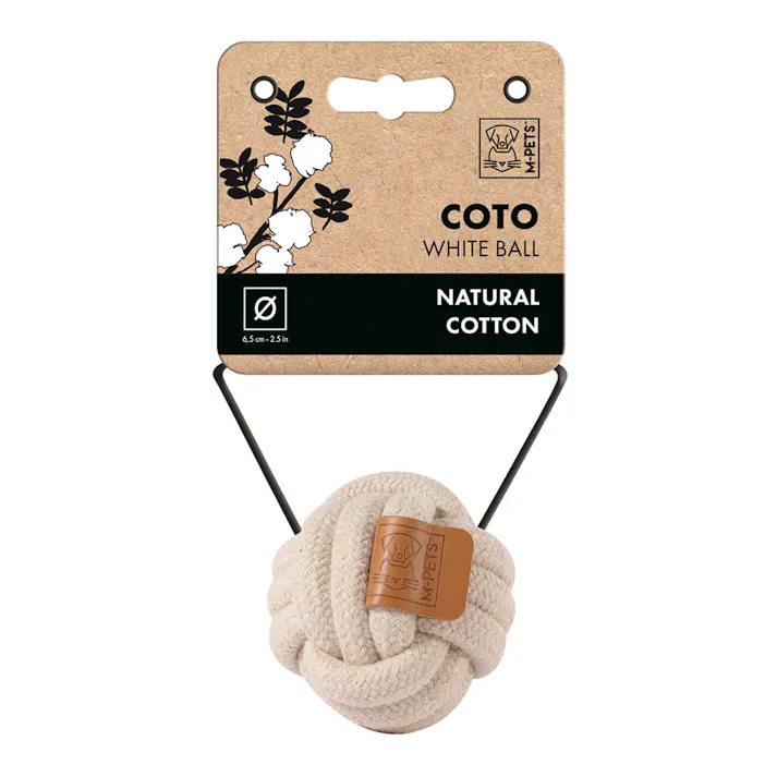 COTO ボール ホワイト 6.5cm